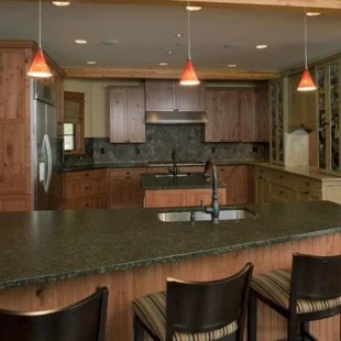 Rustic Vacation Home Kitchen