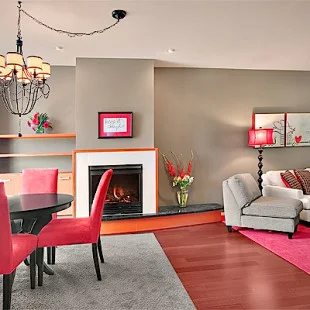 Modern Townhome Dining Room