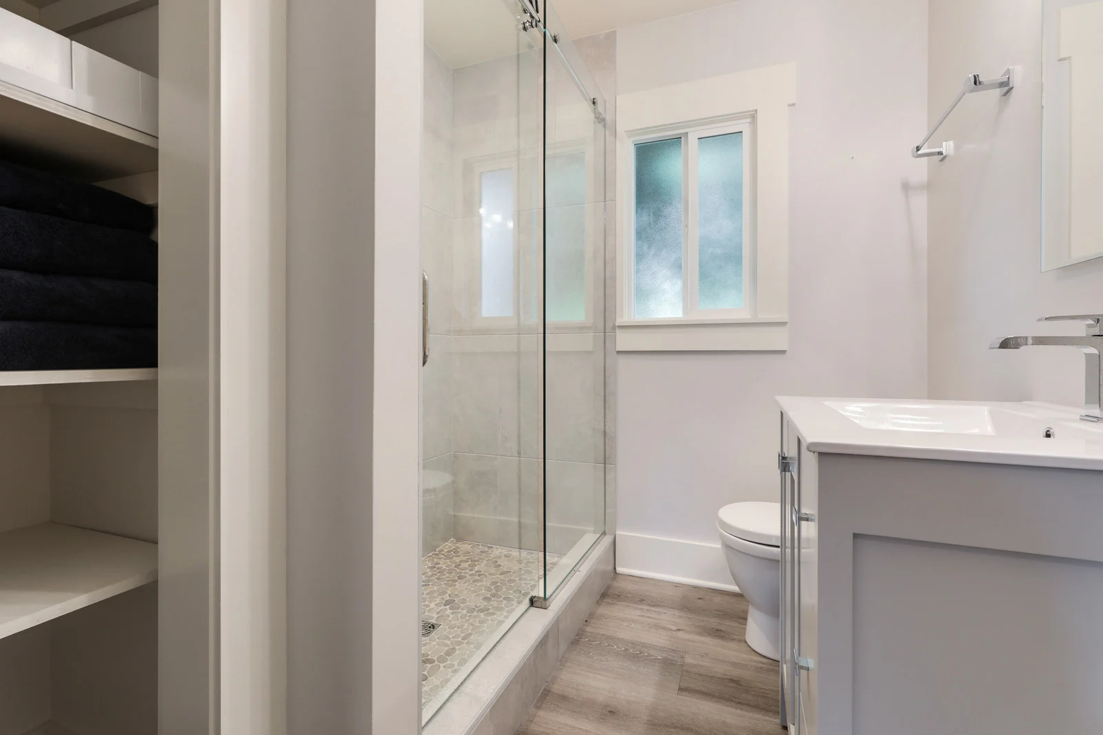 Zen Bathroom Remodel by Kathy Banak