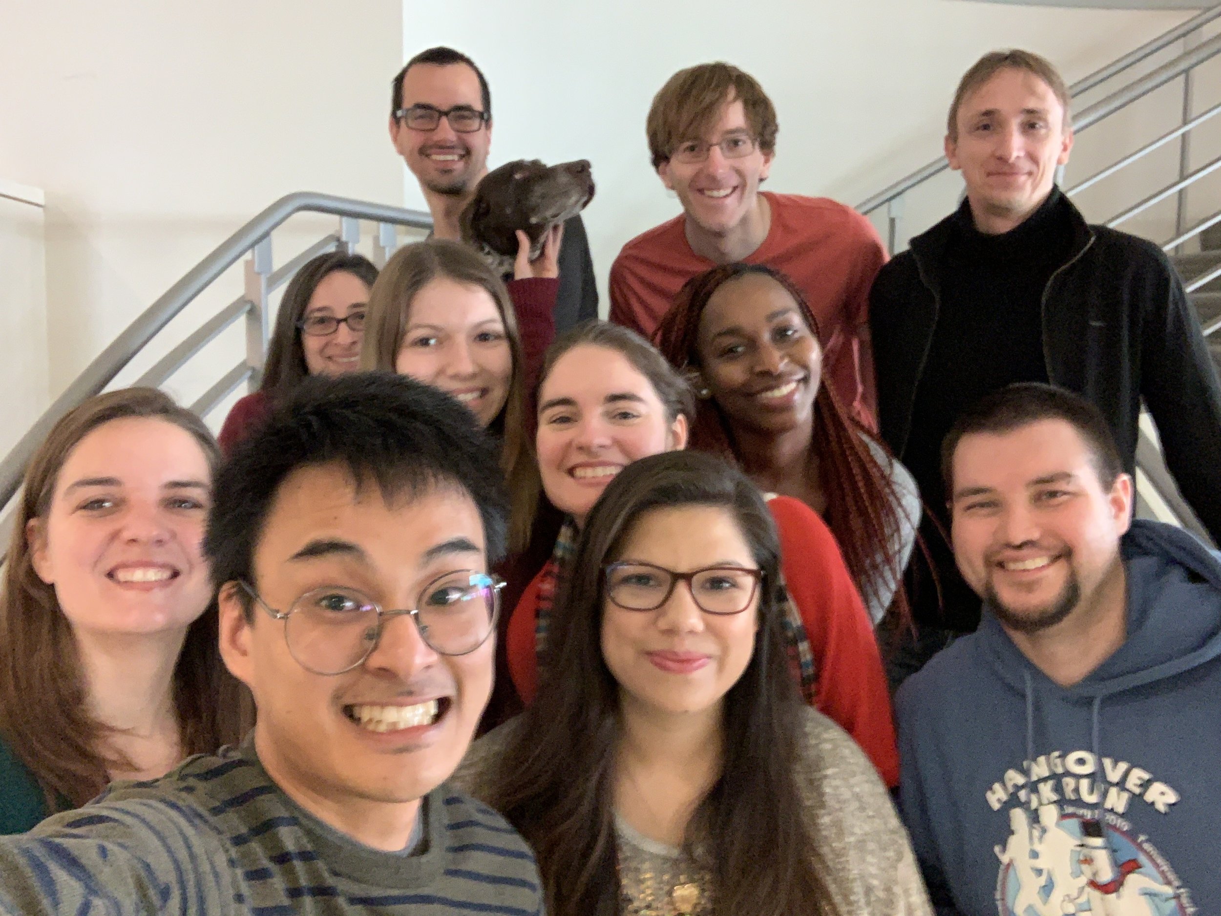 Lab Selfies, Spring 2019