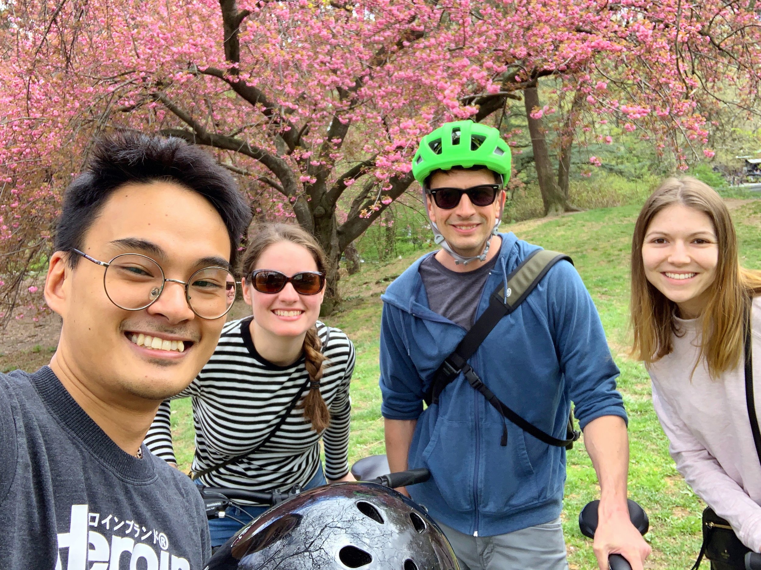Biking in Central Park!