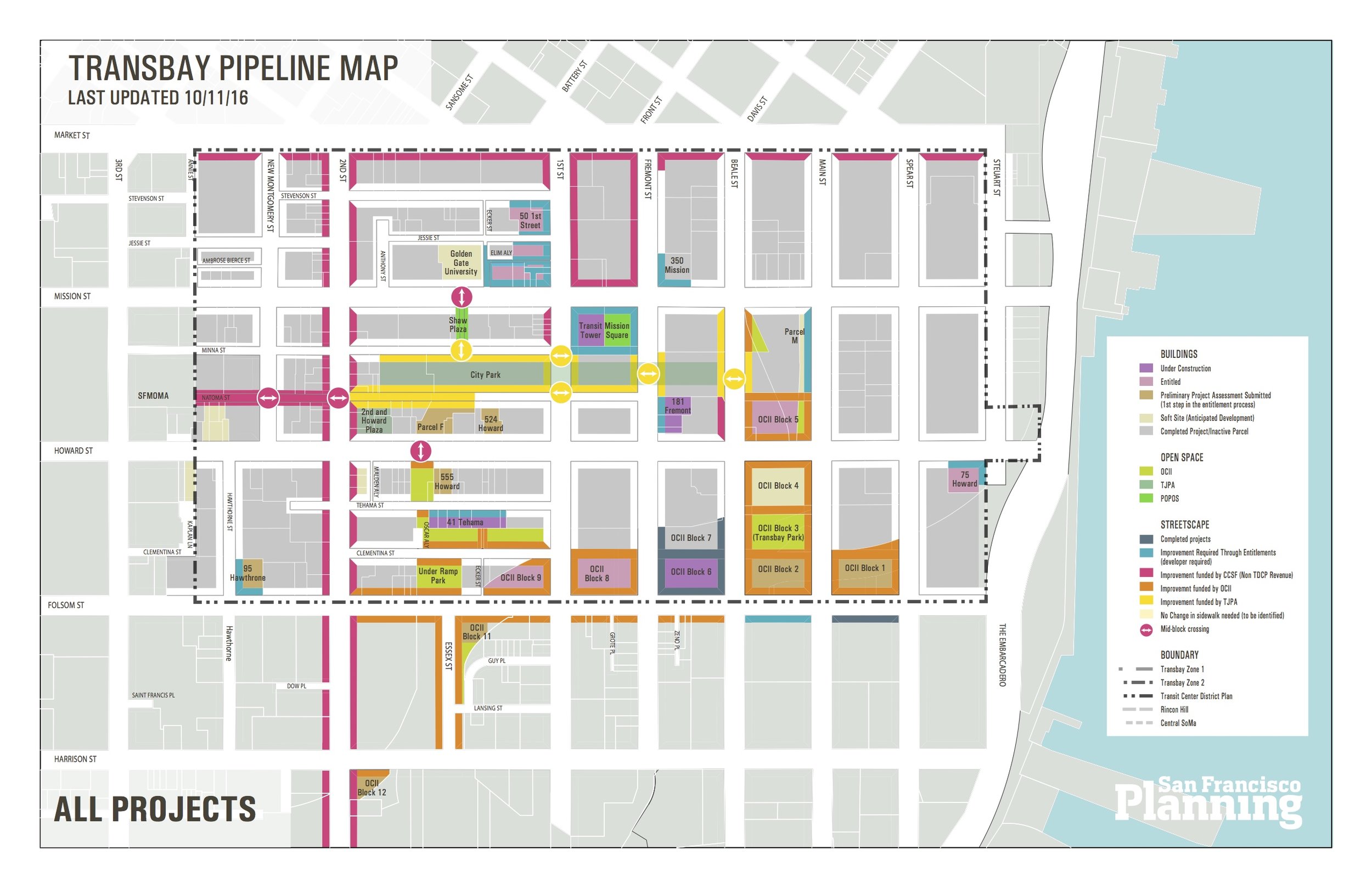  The south downtown area is experiencing a large wave of development by public and private sector actors. Our team created this map to track projects and stay organized. 