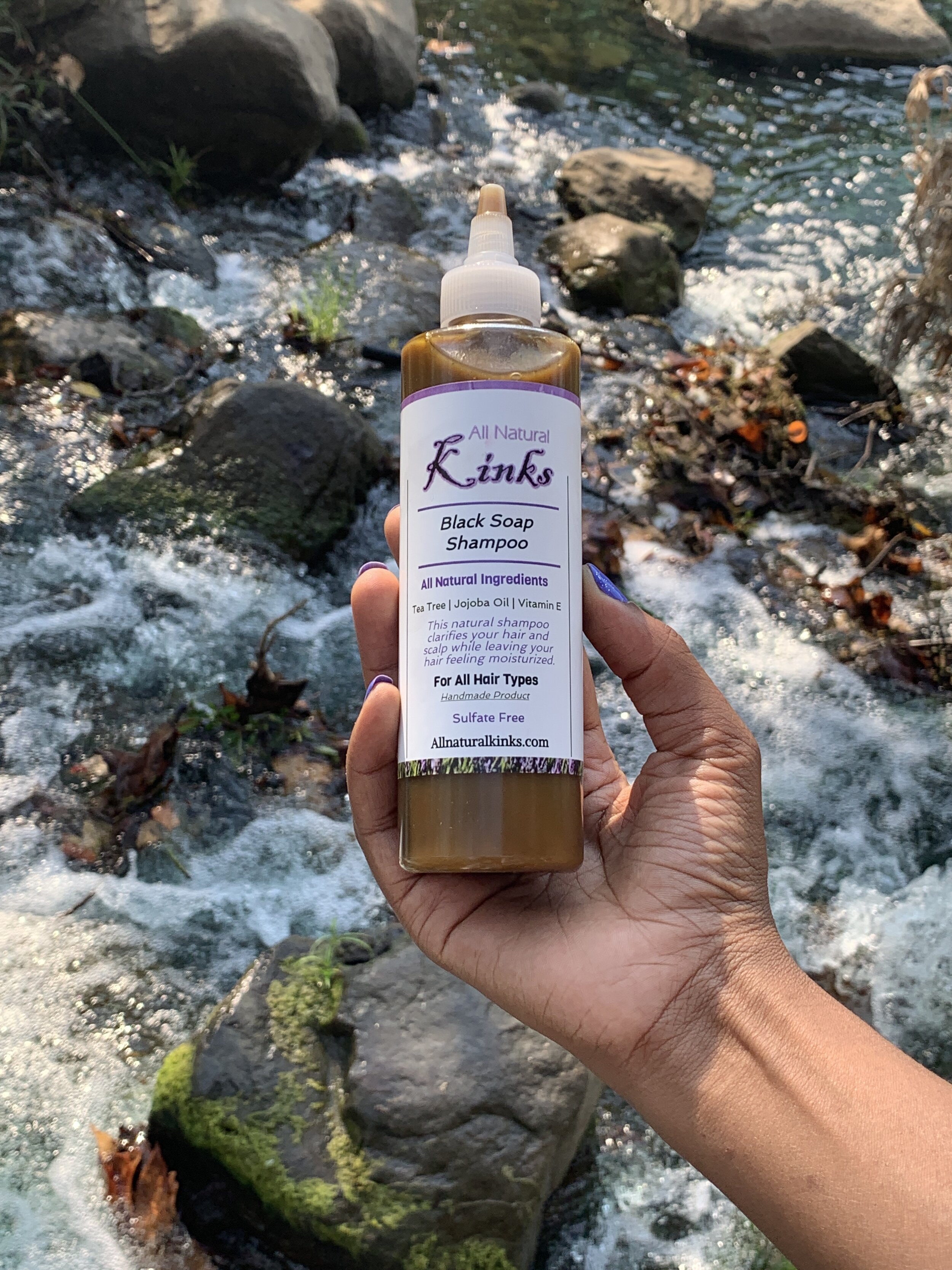 Black Soap Moisturizing Shampoo — All Natural Kinks