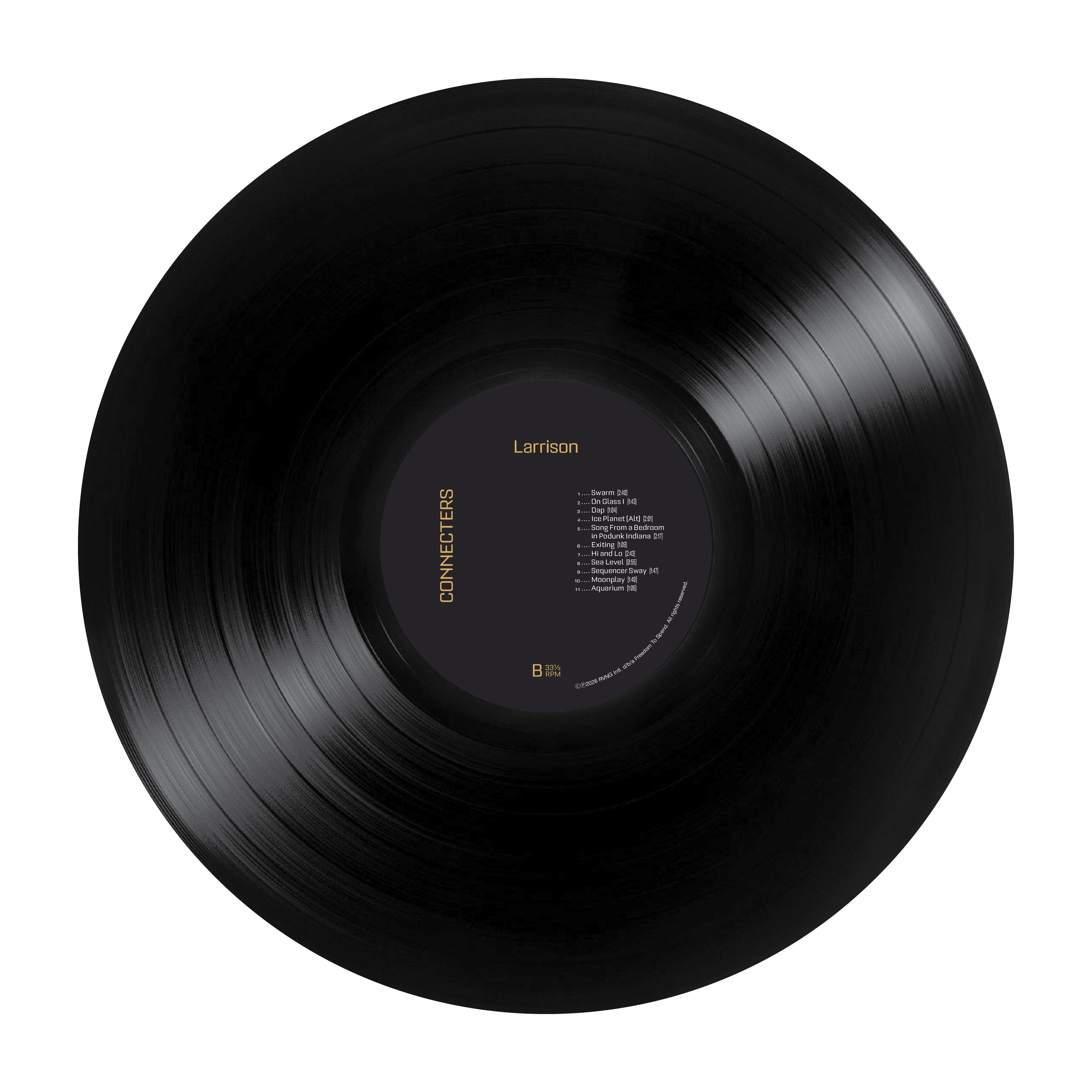 Larrison - Connecters Vol. 1: Original Recordings, 1992–1999