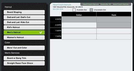 Still a few spots open at Woodruff and Wade Hampton today! Get on our website now to get on the list💈 #headcoachhaircuts #barbershop #onlinecheckin #yeahthatgreenville #menshaircuts
