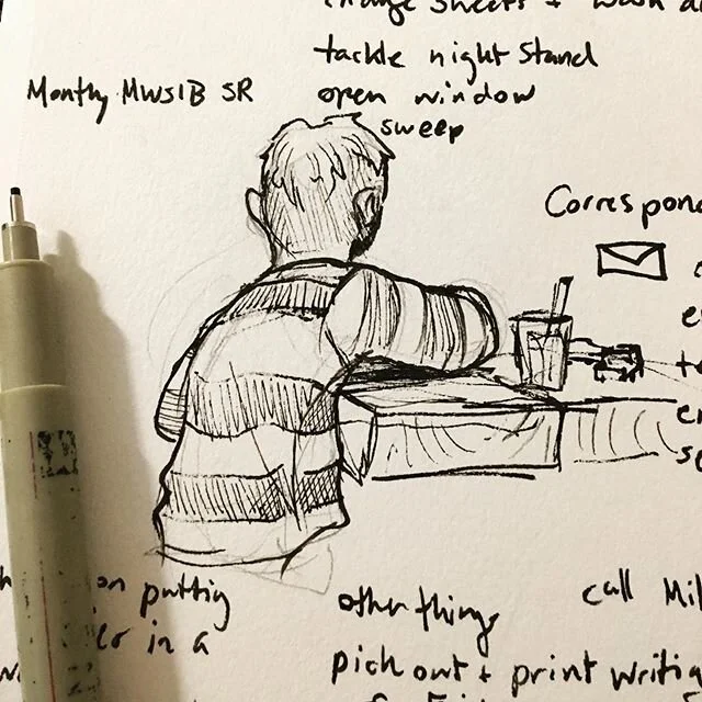 Doing a brain dump and sketching #kidlitartist #doodlesofinstagram #illustratorsoninstagram #eugeneartist #lifedrawing
