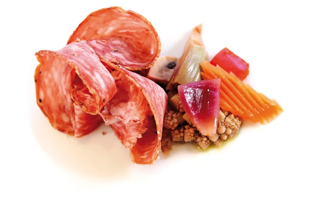 Soppressa e giardiniera