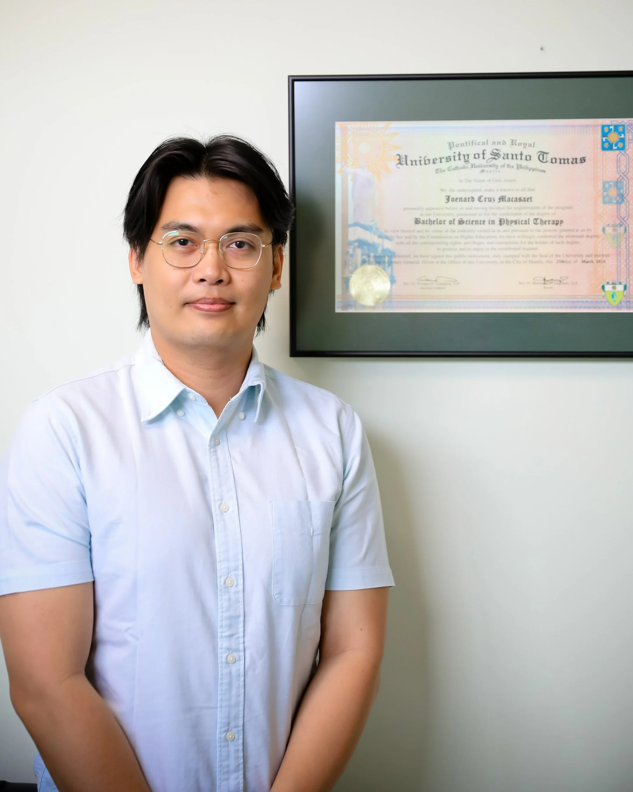 Joenard Macasaet Physiotherapist Grande Prairie