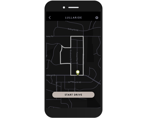 You can add more time to your ride, or if your baby has fallen asleep, get the most direct route back to your origin point.