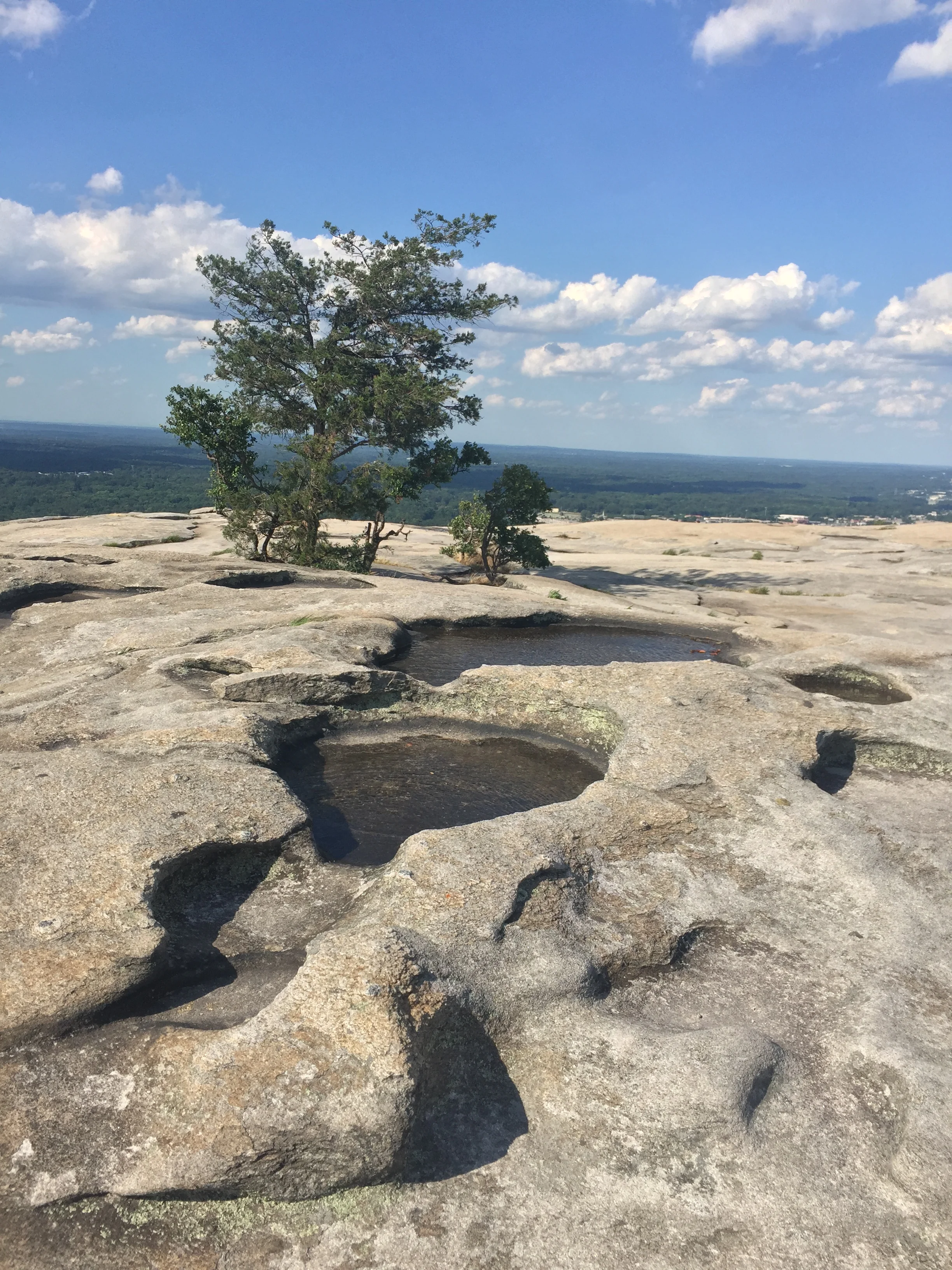 Top of Stone Mountain, GA