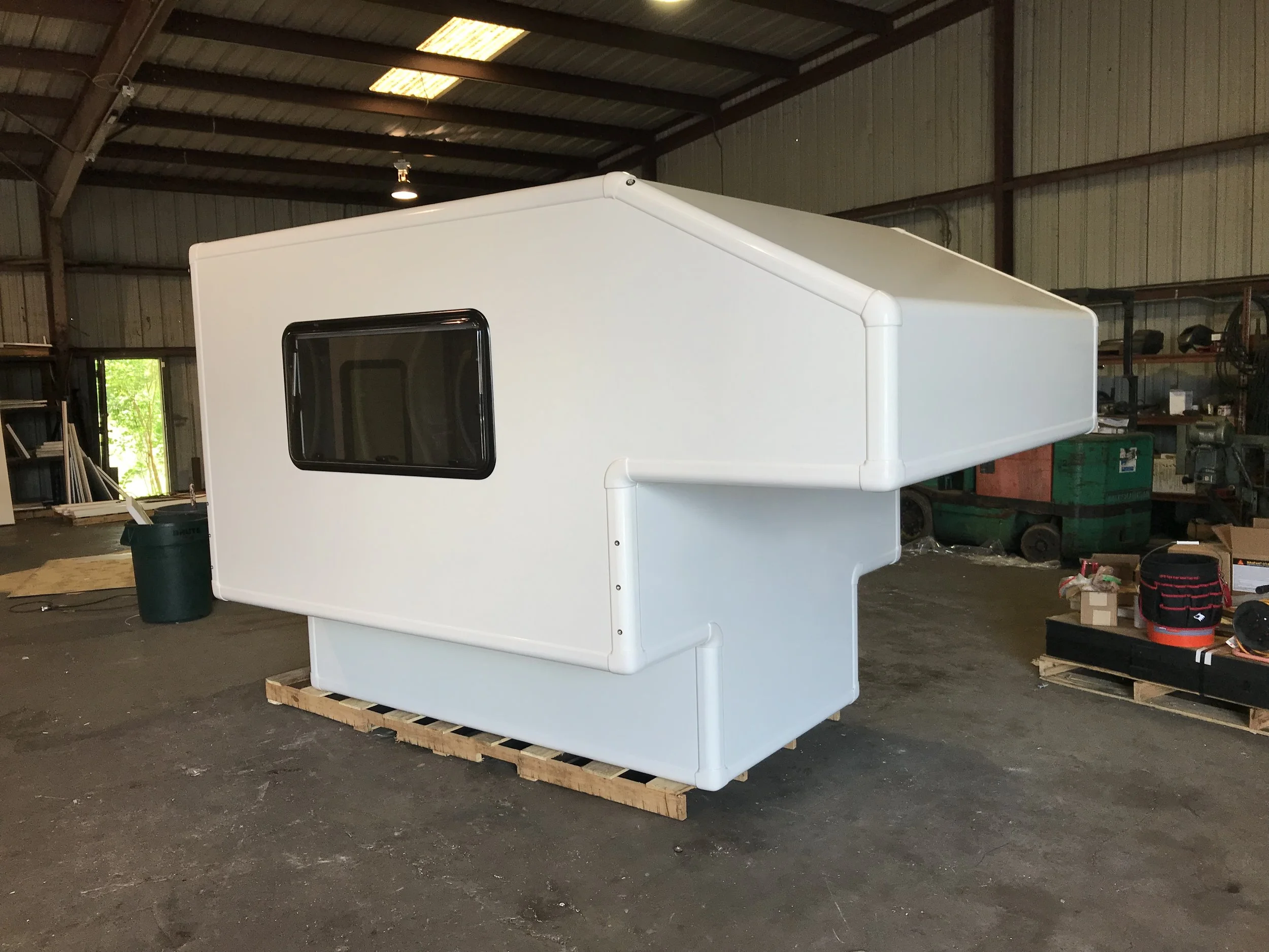 Cave camper before logos & shipping