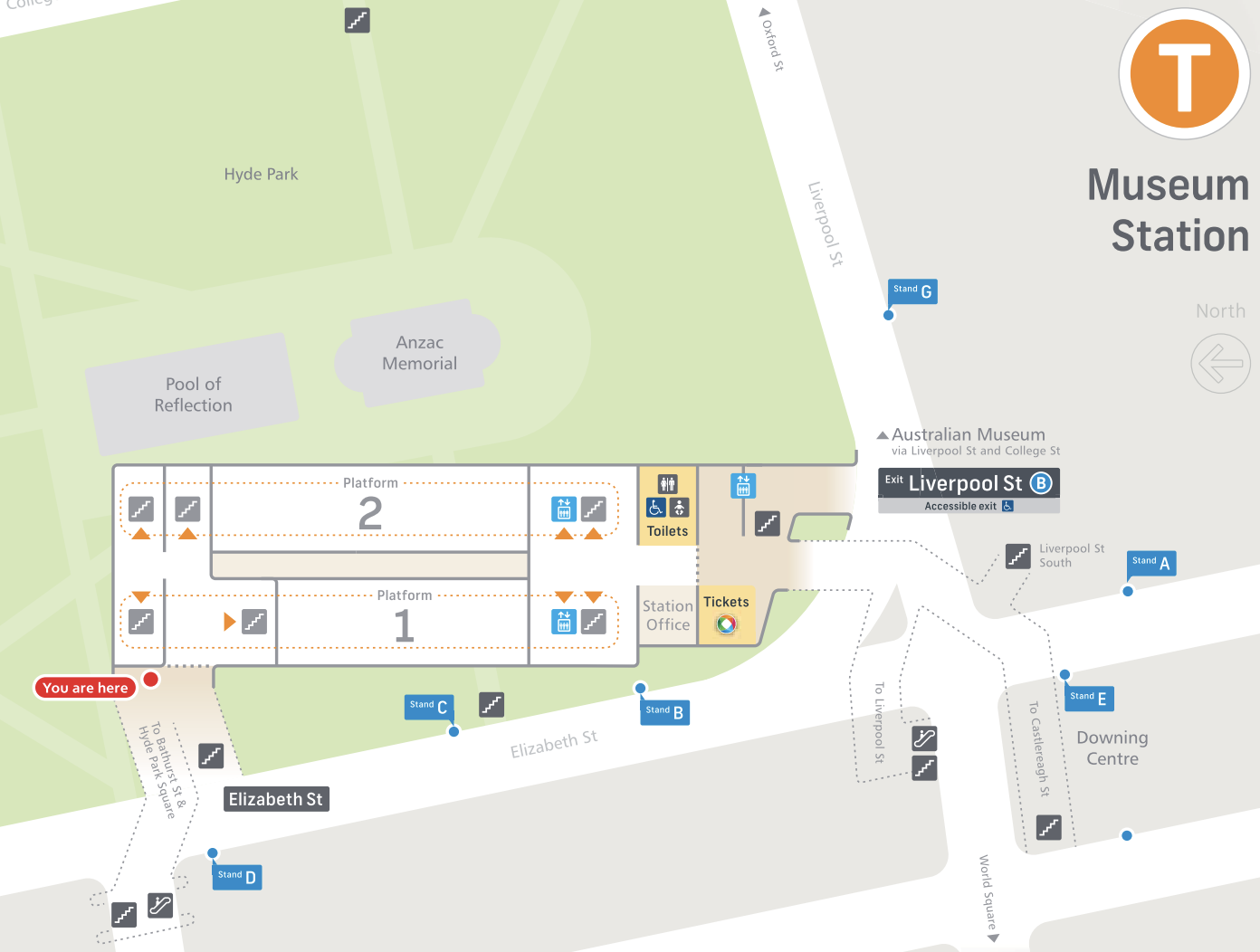 Museum Station Access