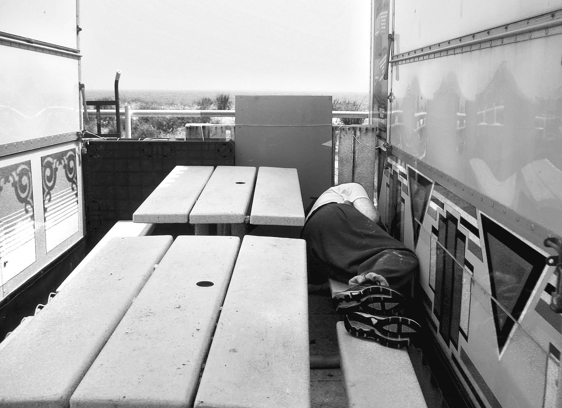 Atlantic City Man Sleeping On Bench.jpg