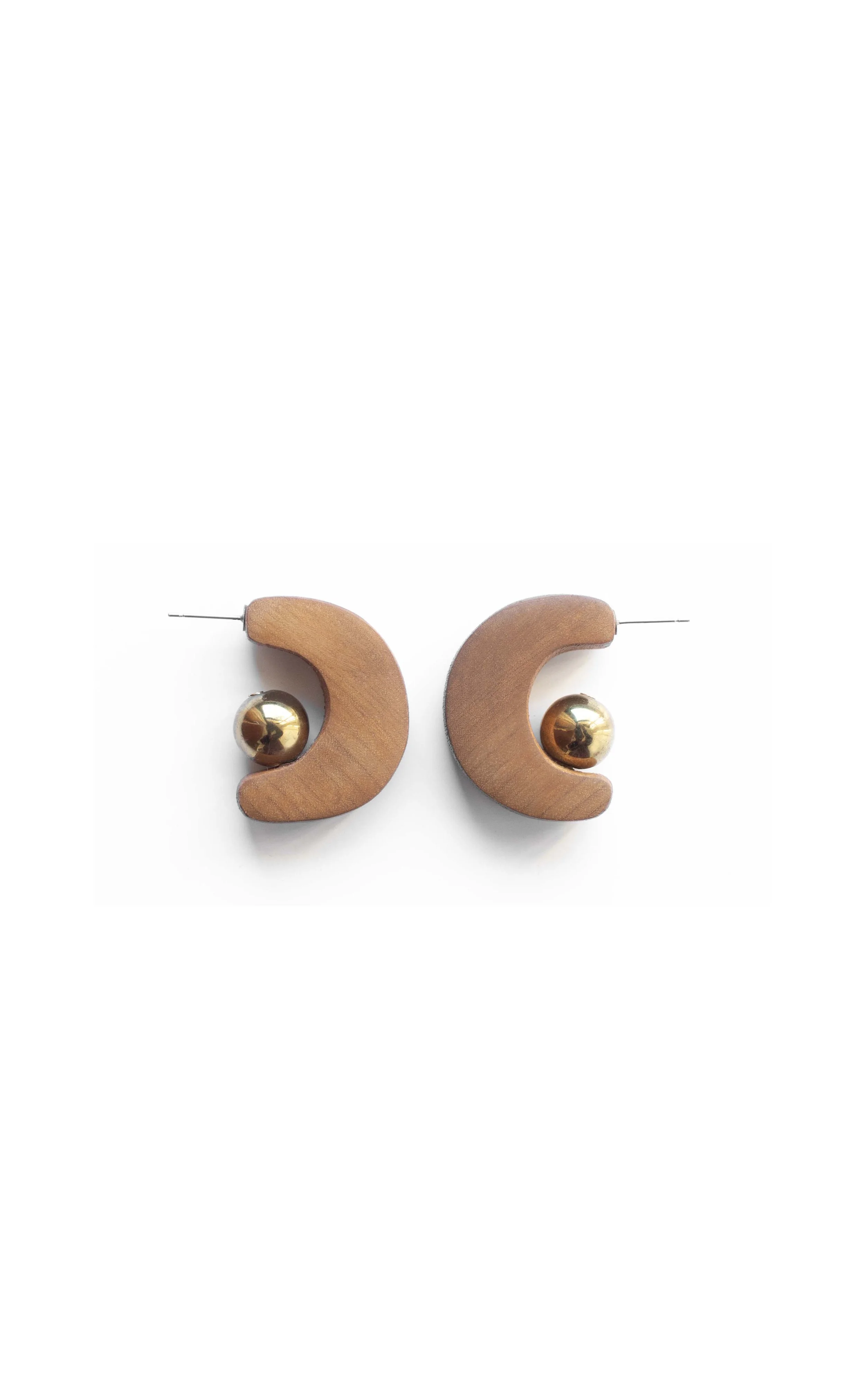 Essa Chunk Hoops in Cognac Gold.jpg