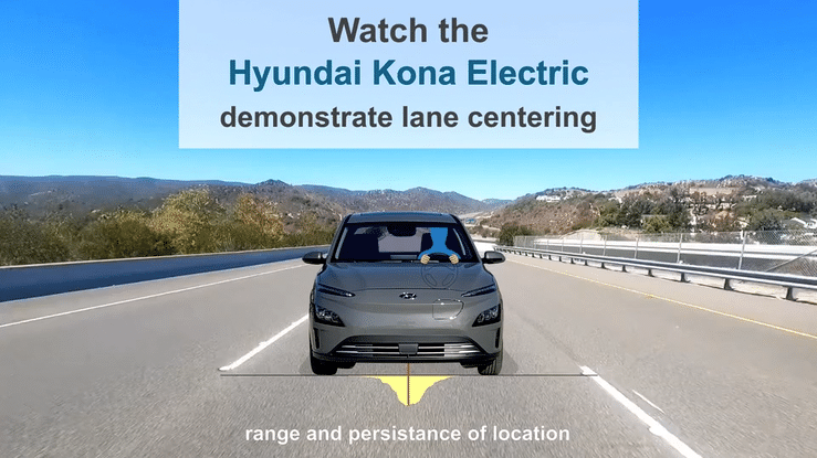 2022 Hyundai Kona Electric Automatic Lane Centering