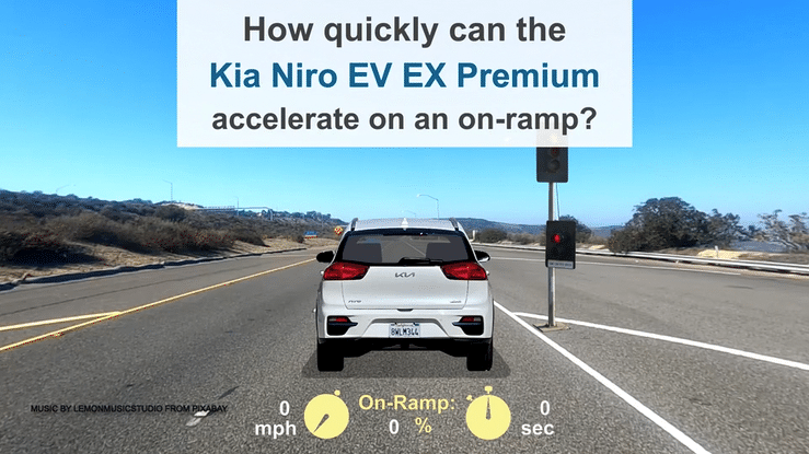 2022 Kia Niro EV EX Premium On-Ramp Acceleration