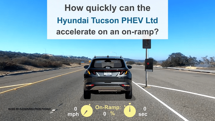 2022 Hyundai Tucson Limited PHEV AWD On-Ramp Acceleration