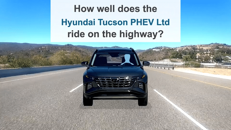 2022 Hyundai Tucson Limited PHEV AWD Ride Quality - HWY
