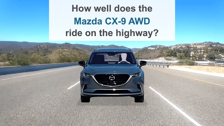 2022 Mazda CX-9 AWD Carbon Edition Ride Quality - HWY