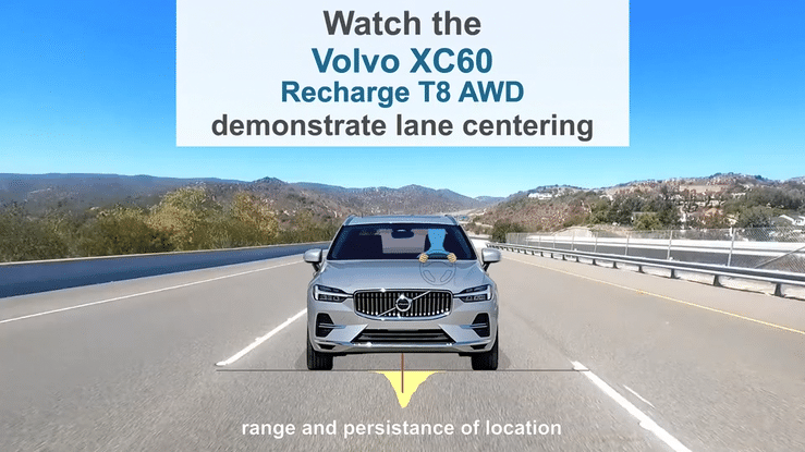 2022 Volvo XC60 Recharge T8 AWD Lane Centering