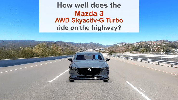 2022 Mazda3 2.5 Turbo AWD Ride Quality - HWY