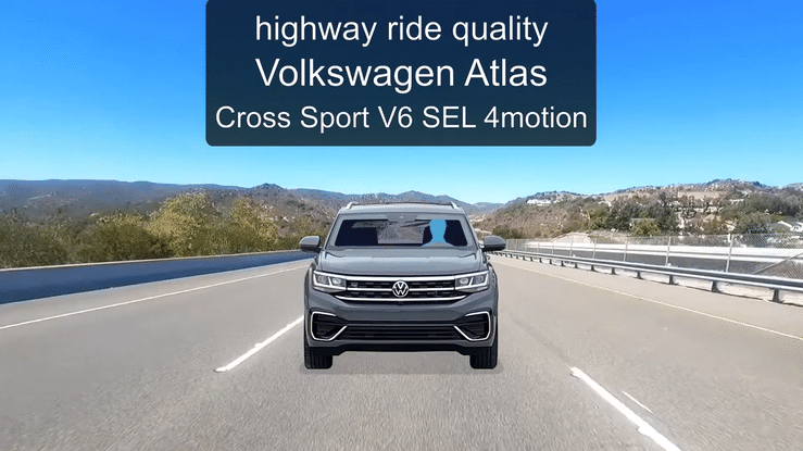 2022 VW Atlas Cross Sport V6 SEL R-Line Ride Quality - HWY