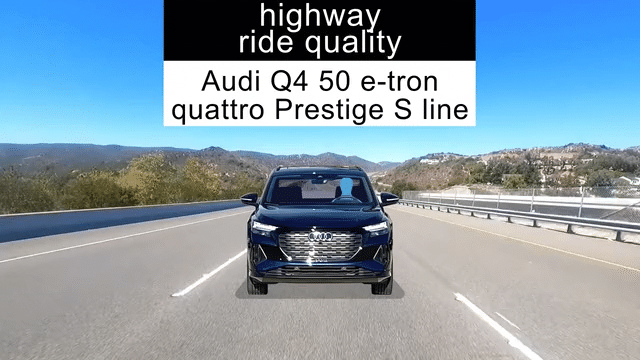 2022 Audi Q4 50 e-tron quattro Prestige S line Ride Quality - HWY