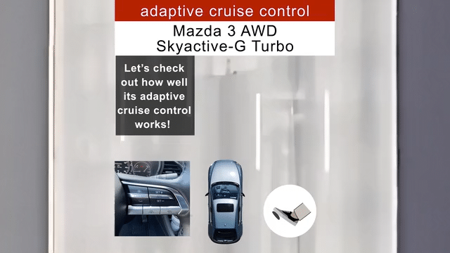 2022 Mazda3 2.5 Turbo AWD Adaptive Cruise Control
