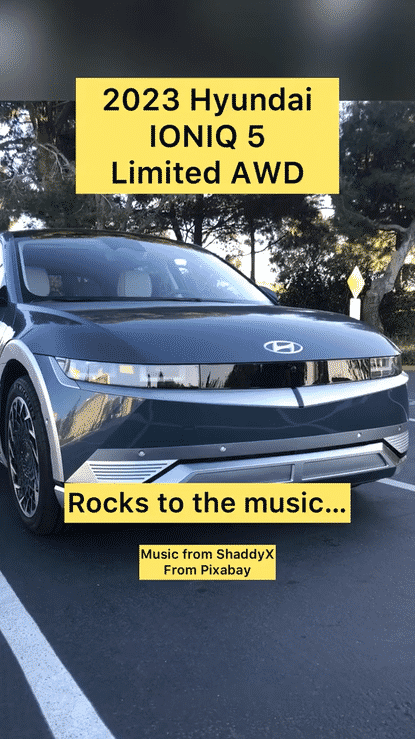 2023 Hyundai IONIQ 5 Limited AWD Rocks to the Music