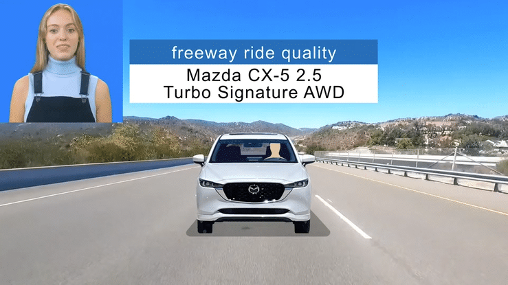 2023 Mazda CX-5 2.5 Turbo Signature AWD Ride Quality - Highway