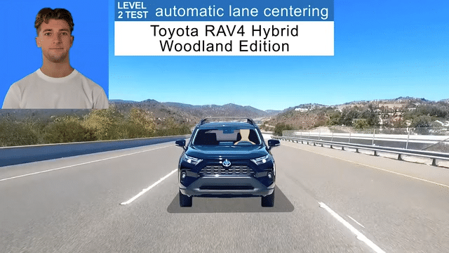 2023 Toyota RAV4 Hybrid Woodland Lane Centering