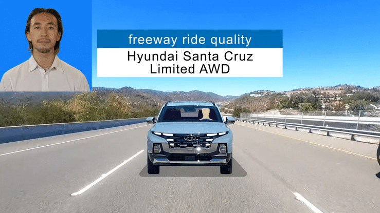 2023 Hyundai Santa Cruz Limited AWD Ride Quality - Highway