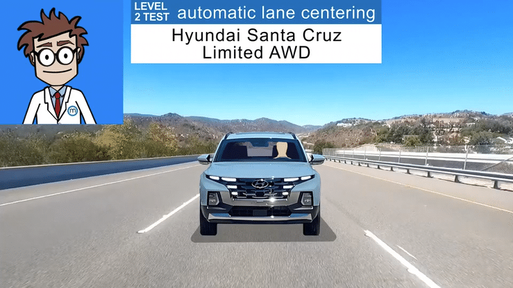 2023 Hyundai Santa Cruz Limited AWD Lane Centering - Clive Explains