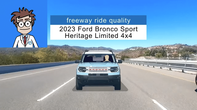2023 Ford Bronco Sport Heritage Limited AWD Ride Quality HWY - Clive Explains