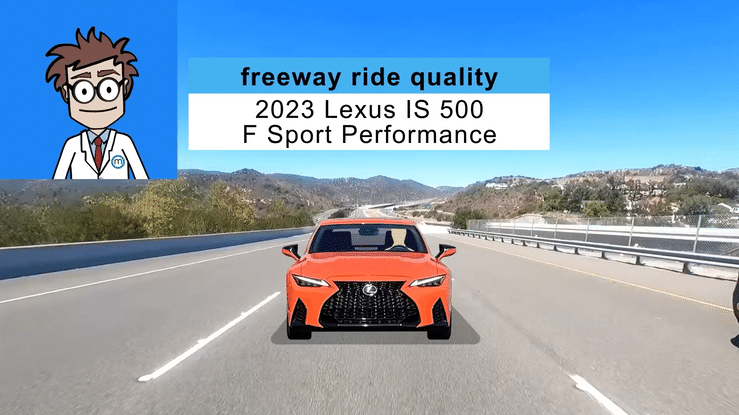 2023 Lexus IS 500 F Sport Performance Ride Quality HWY - Clive Explains