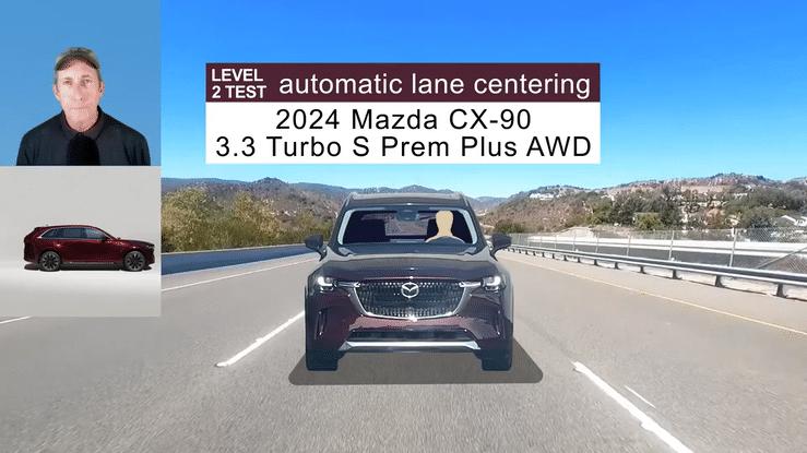 2024 Mazda CX-90 3.3 Turbo S Prem Plus AWD Lane Centering