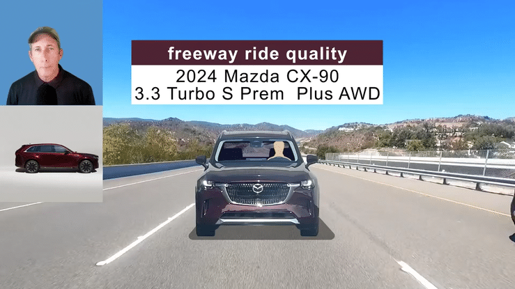 2024 Mazda CX-90 3.3 Turbo S Prem Plus AWD Ride Quality HWY
