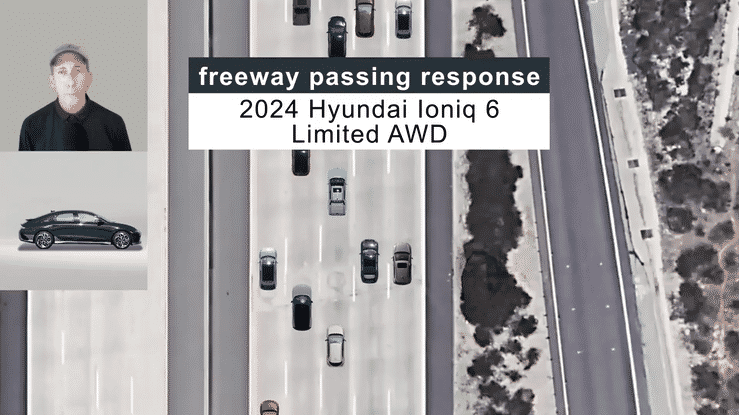 2024 Hyundai Ioniq 6 Limited AWD Passing Response