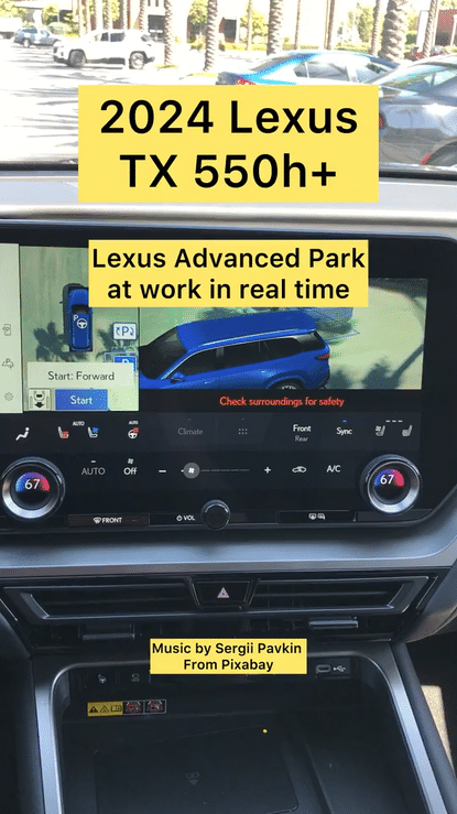 2024 Lexus TX 550h+ Luxury - Advanced Park