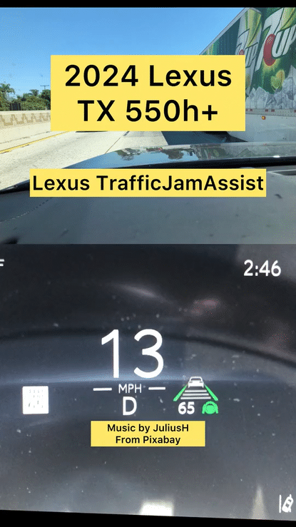 2024 Lexus TX 550h+ Luxury - TrafficJamAssist