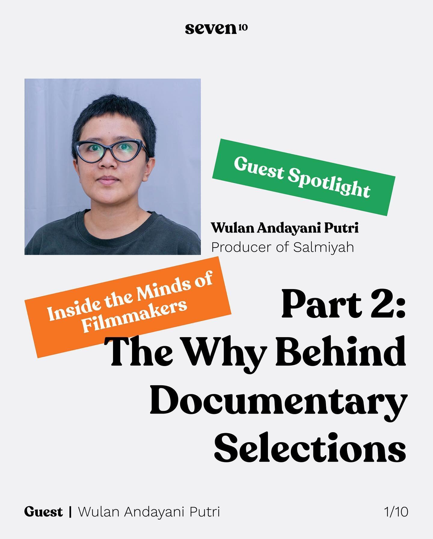 Meet Putri, also known as Wulan, a director and producer. As a historian, she sees documentaries as a form of historiography, offering a unique perspective on the past and future. Each encounter with her subject in documentary filmmaking leaves an in
