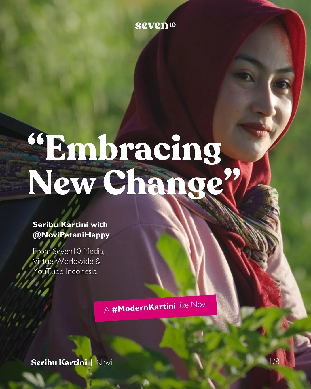 Meet Novi (@novipetanihappy)!

She&rsquo;s a farmer based in Boyolali, Central Java but her videos have reached audiences everywhere with her youthful &amp; fun personality shifting the average stereotype of what we expect of farm life.

Before this,