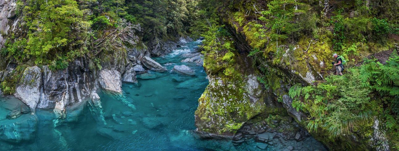 A student finds an awesome spot in our New Zealand retreat.