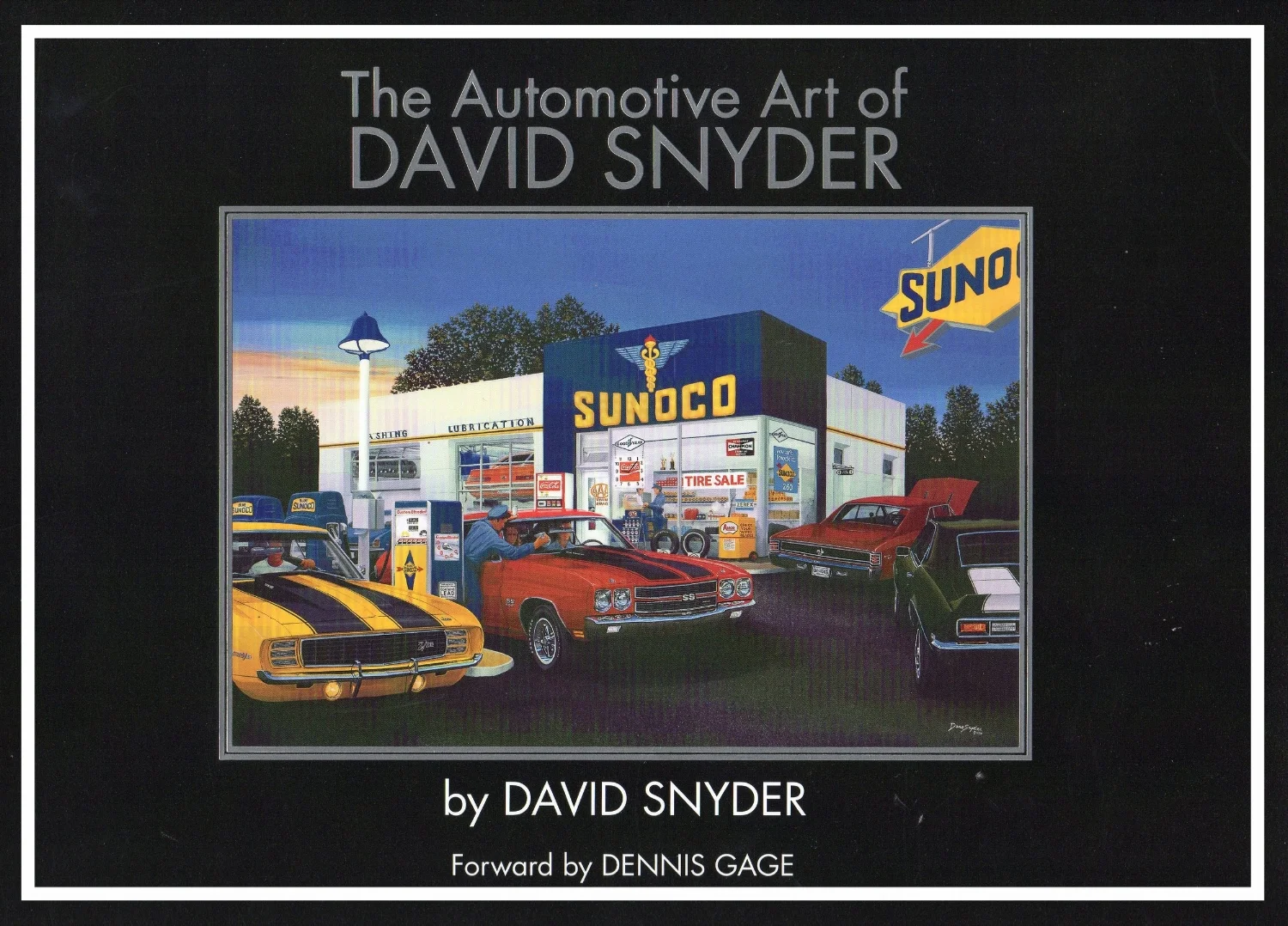 2008, By David Snyder. A colorful, nostalgic collection by one of the nation's best creators of magazine covers and collectible artworks that recall America's love affair with classic muscle cars. Edited by Peter Bronson.
