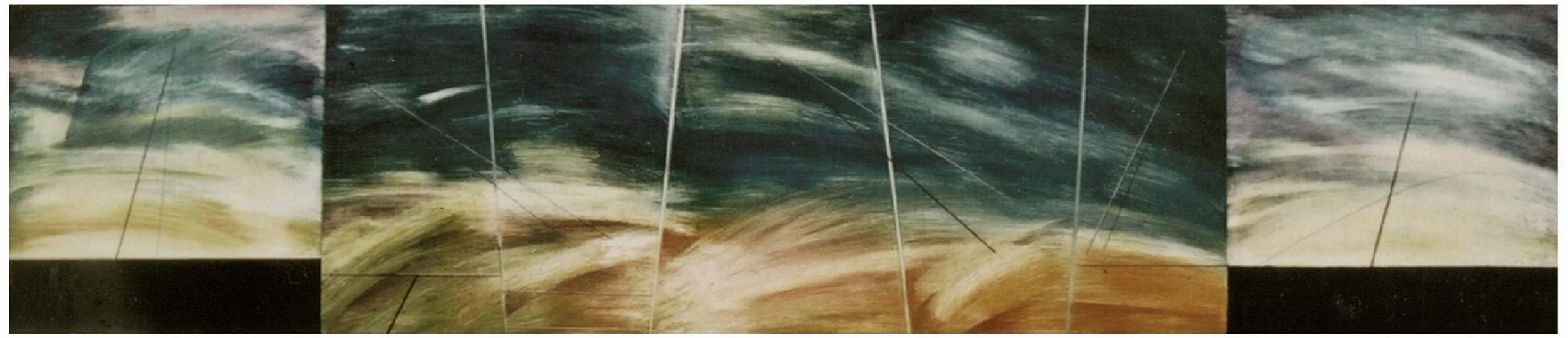 "Wind of Patagonia IV", 0.28x1.30m