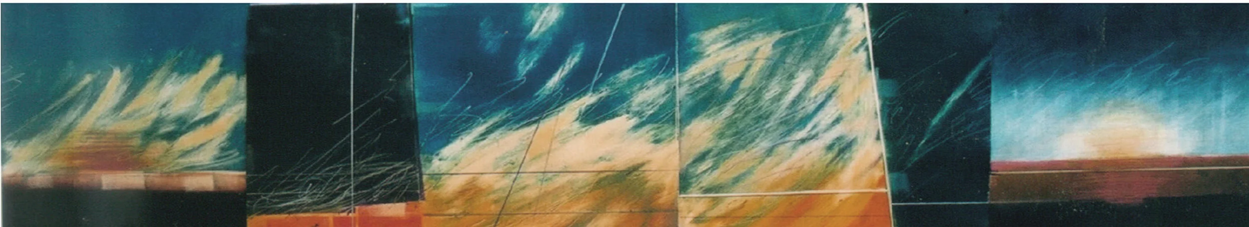 "Wind of Patagonia V", 0.28x1.30m