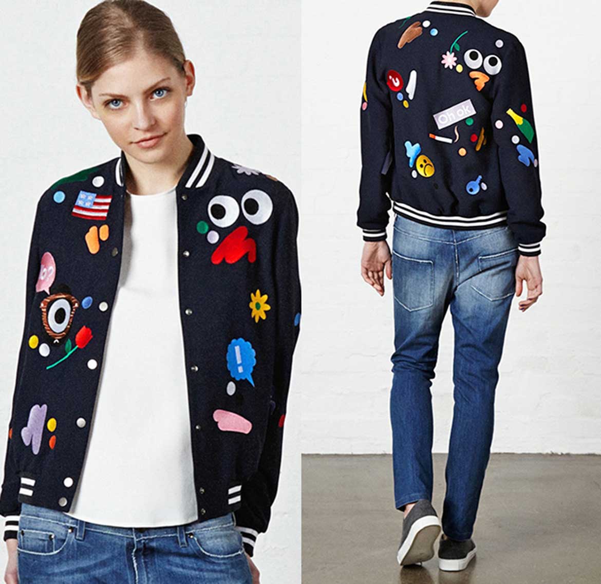 mira-mikati-2015-2016-fall-autumn-winter-fashion-womens-denim-jeans-pop-art-embroidery-patches-cartoon-faces-flowers-drawstring-color-stripes-01x.jpg