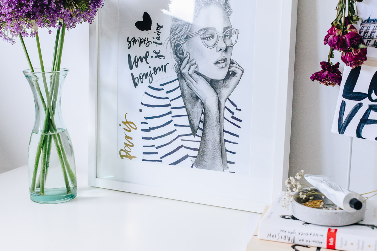 Paris City Print Veronica Tucker x Viviane Lenders