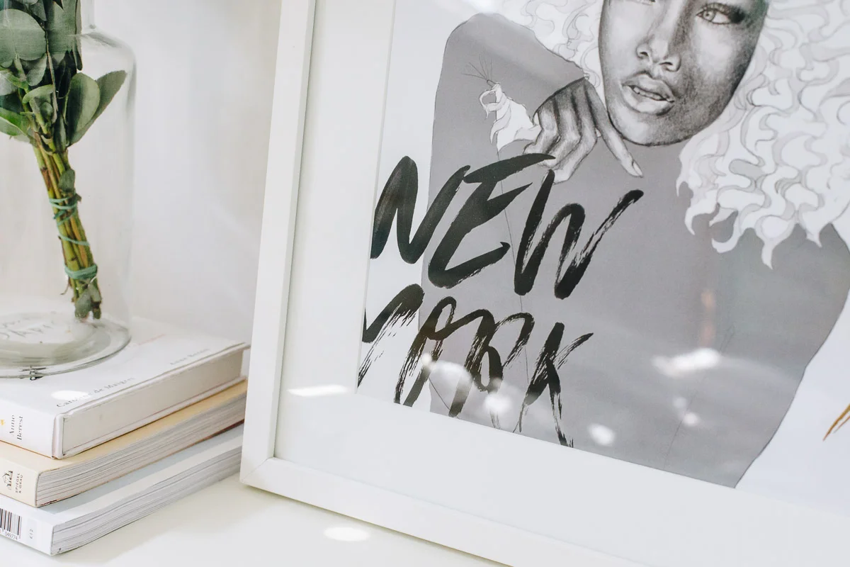 New York City Print Veronica Tucker x Viviane Lenders