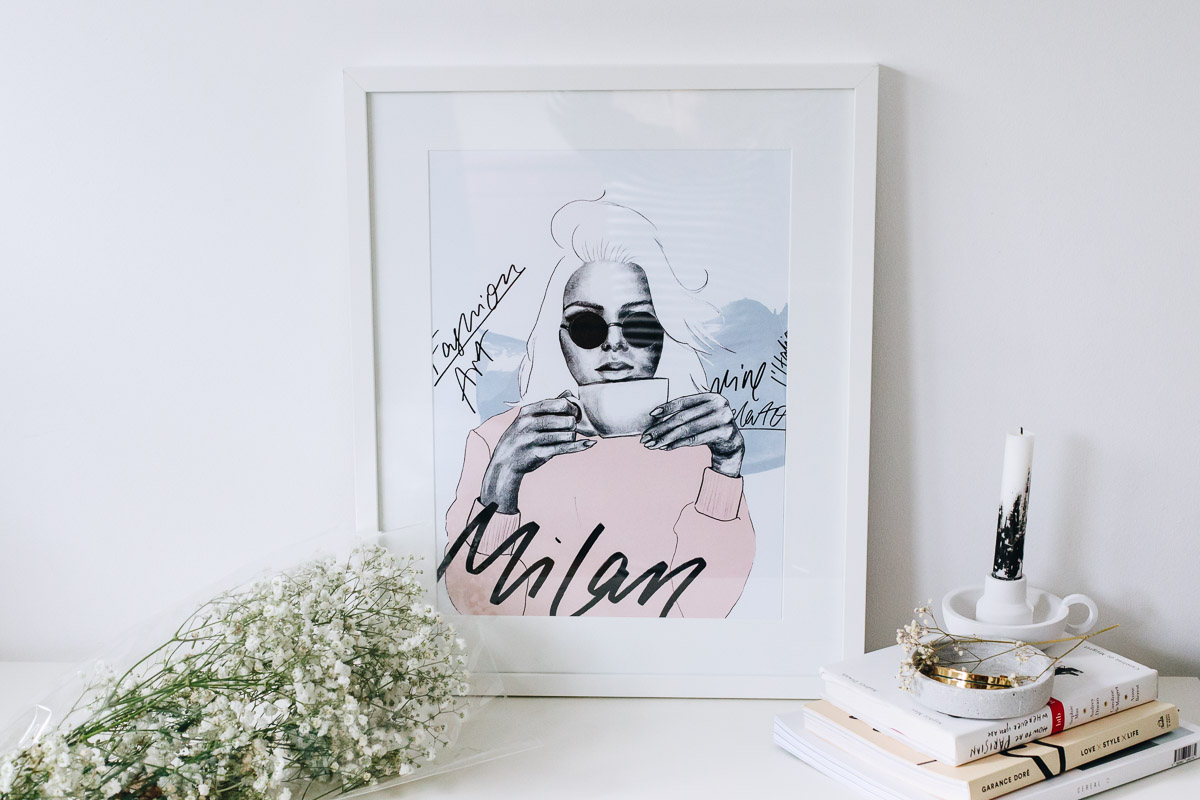 Milan City Print Veronica Tucker x Viviane Lenders